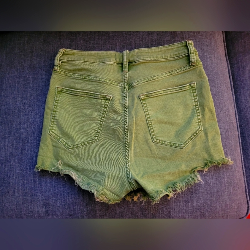 Free People Makai high rise cut off jean shorts - Picture 6 of 8